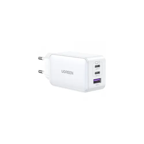 Kućni punjač UGREEN Nexode, 65W, 3-Port, bijeli
