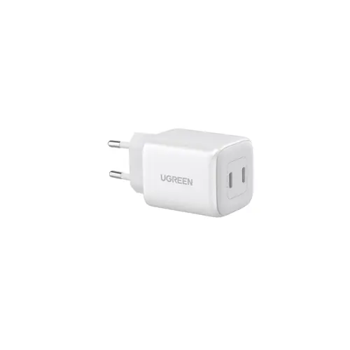Kućni punjač UGREEN, Nexode Mini, 45W, 2xUSB-C, bijeli