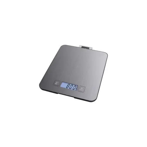 Kuhinjska vaga EMOS EV023, sa satom i timerom, 15kg/1g, inox