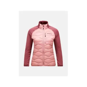 Kurtka damska puchowa PEAK PERFORMANCE W Helium Hybrid Down Jacket kolor rĂłĹĽowy - S