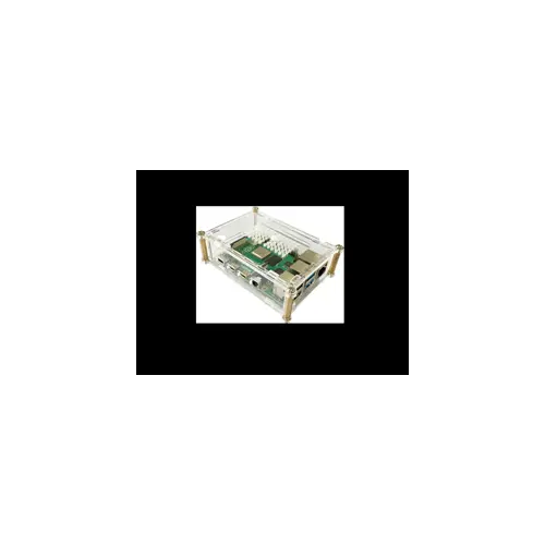 Kutija za Raspberry Pi 4B, JOY-IT RB-CaseP4+01, akrilna