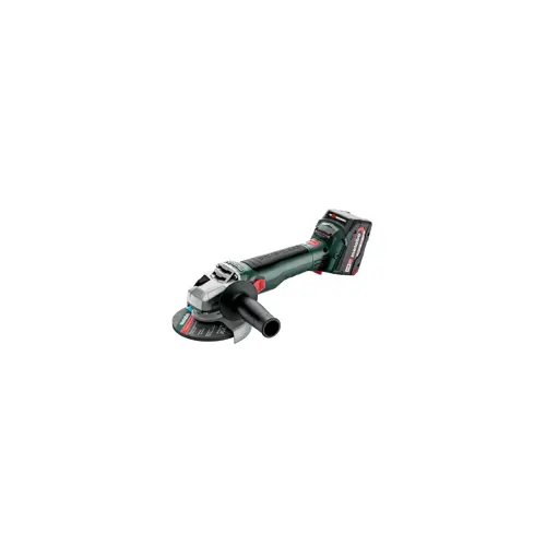 Kutna brusilica METABO WB 18 LT BL 11-125 (2x4,0Ah, METABOX)