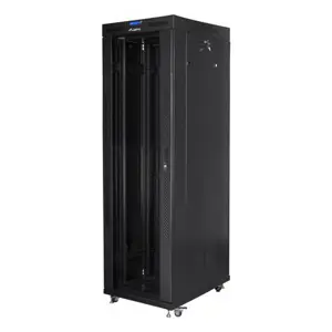 Lanberg FF01-8842-12BL rack cabinet 42U Freestanding rack Black