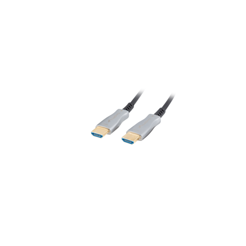 HDMI kabel LANBERG CA-HDMI-20FB-0100-BK (V2.0, 10m, optički, AOC, crna)