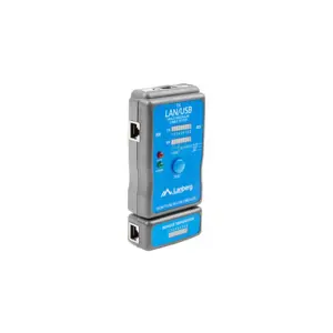 Lanberg NT-0403 network cable tester PoE tester Blue