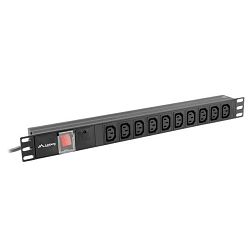 Napojna letva LANBERG PDU (1U, 10A, 7X IEC C13, 2 m)