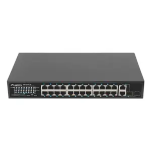 Lanberg Switch 24X 100MB DSP+/2X Combo Rack 19" 250W