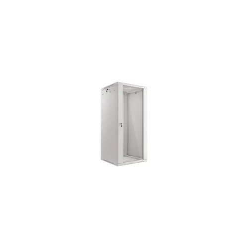 Zidni ormar za montažu LANBERG 19'' 27U 600x600mm (staklena vrata, siva)