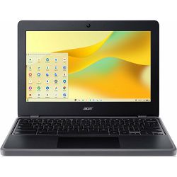 Laptop ACER Chromebook 511 C736-TCO (11.6" IPS, HD 1366x768, Intel N100, 4GB RAM, 64GB SSD, Intel UHD Graphics, ChromeOS, njemačka tipkovnica) sivi