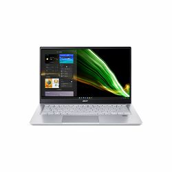 Laptop ACER Swift 3 SF314-43 (14" IPS, Full HD, AMD Ryzen 5 5500U, 16GB RAM, 512GB SSD, AMD Radeon RX Vega 8, DOS, sivi)