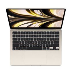 Laptop APPLE MacBook Air 13 (13.6", M2, 8C GPU, 16GB RAM, 256GB SSD, CRO, Starlight) - MC7W4CR/A