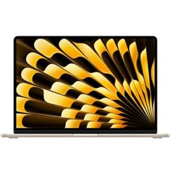 Laptop APPLE MacBook Air 15 (15.3", M3, 10C GPU, 24GB RAM, 512GB SSD, ZEE, Starlight) - MC9K4ZE/A