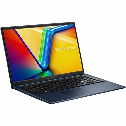 Laptop ASUS VivoBook 15, X1504VA (15.6" Full HD, Intel Core i5-1335U, 16GB RAM, 512GB SSD, Intel Iris Xe Graphics, noOS, plavi)