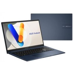 Laptop ASUS VivoBook 15 X1504VA-BQ1035 (15.6" IPS, Full HD, Intel Core i3-1315U, 8GB RAM, 512GB SSD, Intel UHD Graphics, NoOS, int.tipkovnica, plavi)