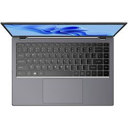 Laptop CHUWI GemiBook X Pro CWI574 (14.1" IPS, FHD 1920 x 1080, Intel Alder Lake-N N100, 8GB RAM, 256GB SSD, Intel HD Graphics, Win11Home, int.tipkovnica, sivi)
