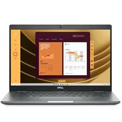 Laptop DELL Latitude 5450 (14" IPS, Full HD, Intel Core Ultra 5 135U, 16GB RAM, 512GB RAM, Integrated Intel Graphics, Win11Pro, njemačka tipkovnica, sivi)