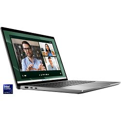 Laptop DELL Latitude 7350 (13.3", FHD+ 1920x1200, Intel Core Ultra 7 165U, 16GB RAM, 512GB SSD, Intel Integrated Graphics, Win11Pro, njemačka tipkovnica, sivi)