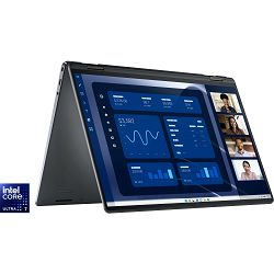 Laptop DELL Latitude 9450 2-in-1 (14" Touch, QHD+ 2560x1600, Intel Core Ultra 7 165U, 32GB RAM, 1TB SSD, Intel Integrated Graphics, Win11Pro, crni)