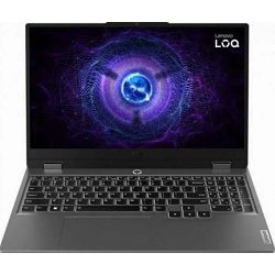 Laptop LENOVO LOQ 15IAX9 (15.6" IPS, Full HD, Intel Core i5-12450HX, 16GB RAM, 512GB SSD, NVIDIA GeForce RTX 3050, Win11, int. tipkovnica, sivi)