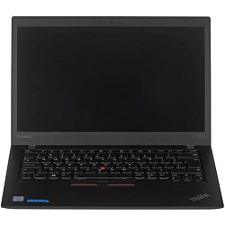 Laptop LENOVO ThinkPad T470S (14", Full HD, Intel Core i7-7600U, 24GB RAM, 512GB SSD, Intel HD Graphics, Win10Pro, int. tipkovnica, crni) - korišteni