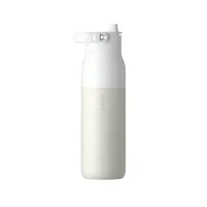 LARQ PureVis 2 Daily usage, Fitness, Hiking, Sports 1000 ml Stainless steel Beige, White