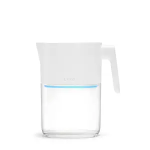 LARQ PureVis Pitcher water filter 1.9 L Transparent, White