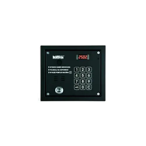 Audio panel s čitačem ključeva LASKOMEX CP-2503TP (crna, "Dallas")