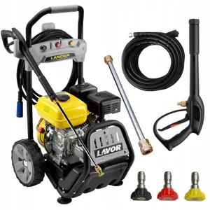 LAVOR LANDER 2800 gasoline pressure washer 200BAR 630L/h with brass pump