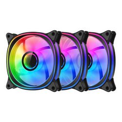 LC-Power LC-CF-120-ARGB-KIT, crni, 3 pack