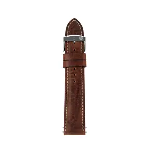 Leather strap Zeppelin, brown 20 mm