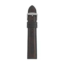 Leather strap Zeppelin brown, 22 mm