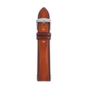 Leather strap Zeppelin in brown, 22 mm