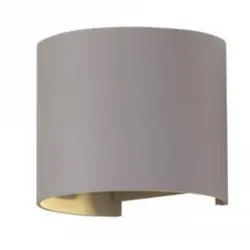 LED wall luminaire V-TAC VT-756 6W IP65 4000K 660lm (SKU 7092) Grey