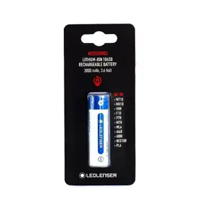 Ledlenser 18650 3000 mAh battery