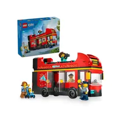 LEGO CITY 60407 Red Double-Decker Sightseeing Bus