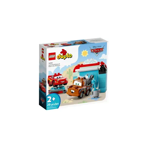 Igračka LEGO Autopraonica Munje McQueen i Mater, LEGO, DUPLO 10996