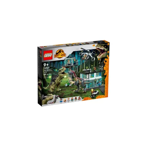 LEGO JURASSIC WORLD 76949 GIGANTOSAURUS & THERIZINOSAURUS ATTACK