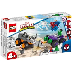 LEGO MARVEL 10782 HULK VS. RHINO - TRUCK SHOWDOWN