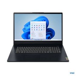 Laptop LENOVO IdeaPad 3 17IAU7, 82RL009PSC (17.3" IPS, 1920x1080 FHD, Intel Core i5-1235U, 16GB RAM, 512GB SSD, Intel Iris Xe Graphics, Free DOS) plavi