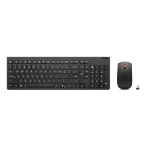 Lenovo 4X31R64457 keyboard Mouse included Office RF Wireless Belgian, English Black