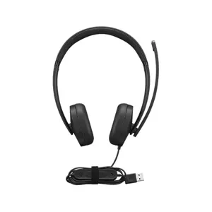 Lenovo 4XD1P83425 headphones/headset Wired Head-band Calls/Music USB Type-A Black