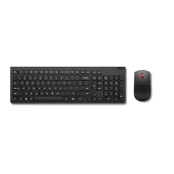Lenovo | Essential Wireless Combo Keyboard and Mouse Gen2 | Keyboard and Mouse Set | 2.4 GHz | Lithuanian | Black