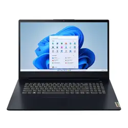 Laptop LENOVO IdeaPad 3 17IAU7, 82RL009VPB (17.3" IPS, Full HD, Intel Core i3-1215U, 8GB RAM, 512GB SSD, Intel UHD Graphics, Win11Home, int. tipkovnica, plavi)