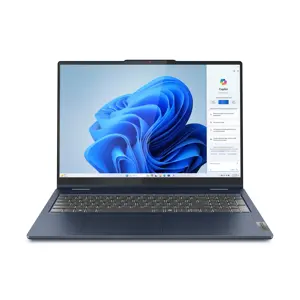 Lenovo IdeaPad 5 Intel Core 7 150U Hybrid (2-in-1) 40.6 cm (16") Touchscreen WUXGA 16 GB LPDDR5x-SDRAM 1 TB SSD Wi-Fi 6 (802.11ax) Windows 11 Home Blue New Repack/Repacked