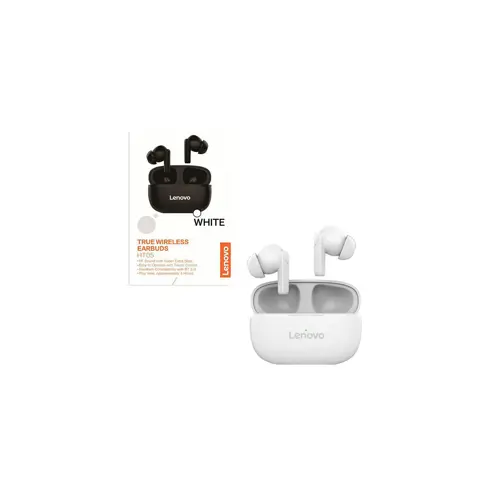 LENOVO SLUŠALICE BLUETOOTH TWS HT05 bijela