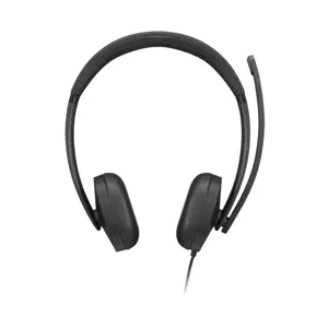 Lenovo VoIP 5000 Wired Headset w/ Mic, USB A/C, Bl