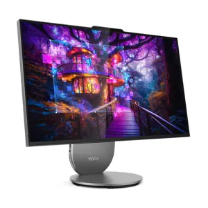 Lenovo Yoga AIO 27IAH10 Ultra 9 285H 27" QHD IPS 400nits 120Hz 32GB LPDDR5x-7467 SSD1TB GeForce RTX 4050 6GB WLAN LAN+BT W11Pro Luna Grey
