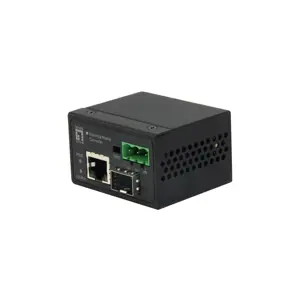 LevelOne IEC-4000 - Media Converter - 100Mb LAN - 10Base-T, 100Base-TX, 100Base-X - RJ-45 / SFP (mini-GBIC)