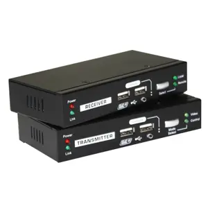 LevelOne KVM Extender over IP KVM-9036 2xUSB