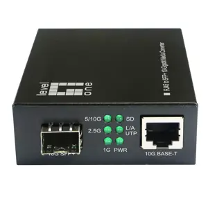 LevelOne RJ45 to SFP+ 10-Gigabit Media Converter